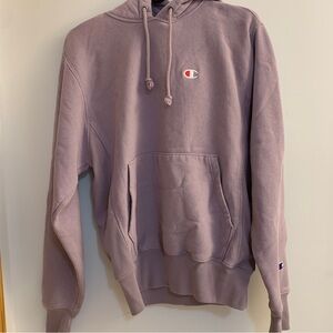 Champion Weave hoodie Light Purple/ lavender sz Small